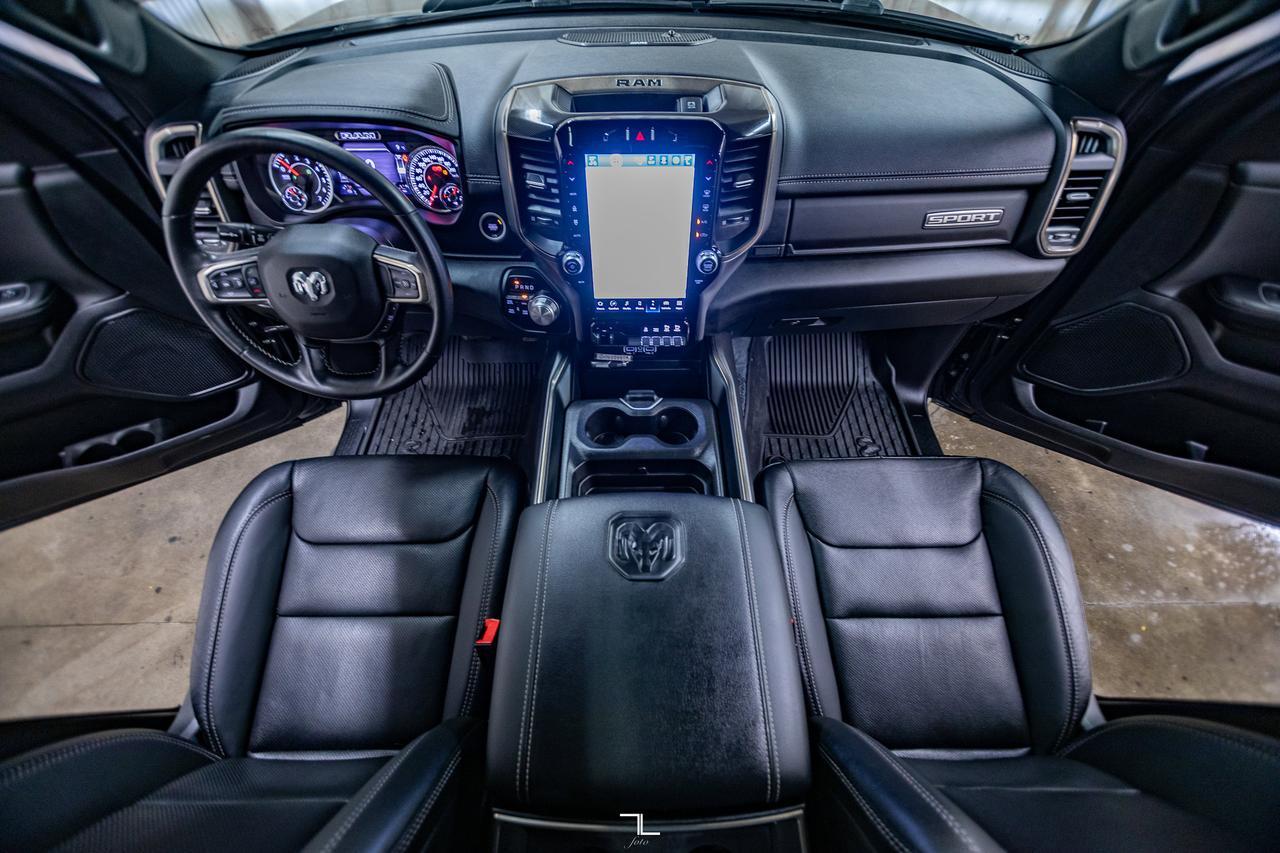 2022 Ram 1500 4x4 Crew Cab Sport Night Edition Leather Roof Nav Red Deer AB