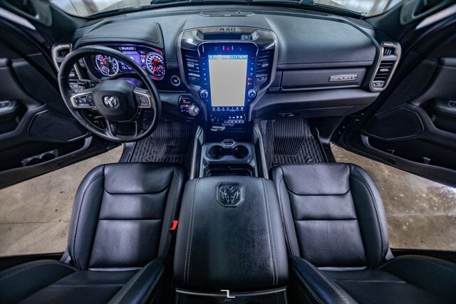 2022 Ram 1500 4x4 Crew Cab Sport Night Edition Leather Roof Nav Red Deer AB