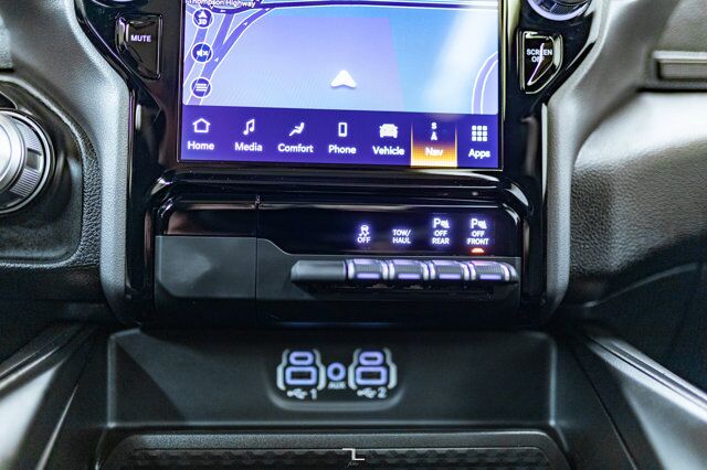 2022 Ram 1500 4x4 Crew Cab Sport Night Edition Leather Roof Nav Red Deer AB