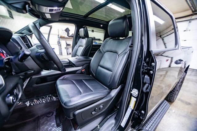 2022 Ram 1500 4x4 Crew Cab Sport Night Edition Leather Roof Nav Red Deer AB