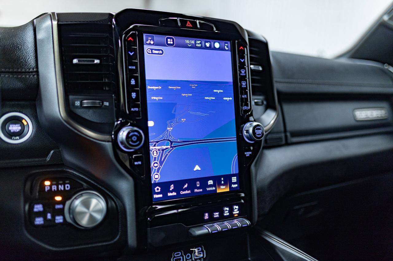 2022 Ram 1500 4x4 Crew Cab Sport Night Edition Leather Roof Nav Red Deer AB