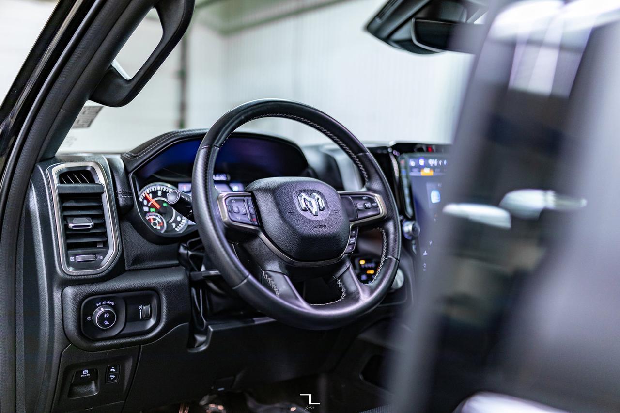 2022 Ram 1500 4x4 Crew Cab Sport Night Edition Leather Roof Nav Red Deer AB