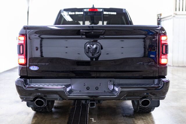 2022 Ram 1500 4x4 Crew Cab Sport Night Edition Leather Roof Nav Red Deer AB