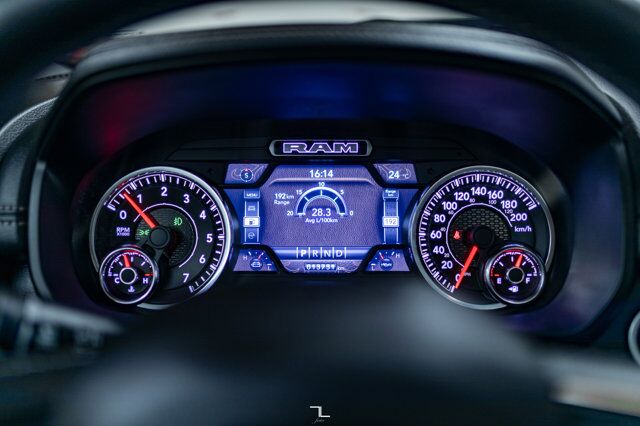 2022 Ram 1500 4x4 Crew Cab Sport Night Edition Leather Roof Nav Red Deer AB