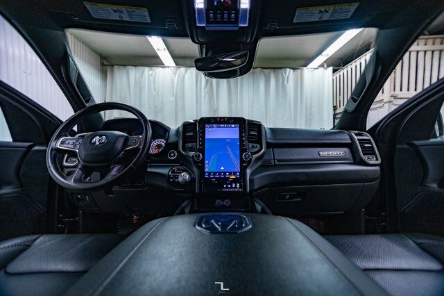 2022 Ram 1500 4x4 Crew Cab Sport Night Edition Leather Roof Nav Red Deer AB