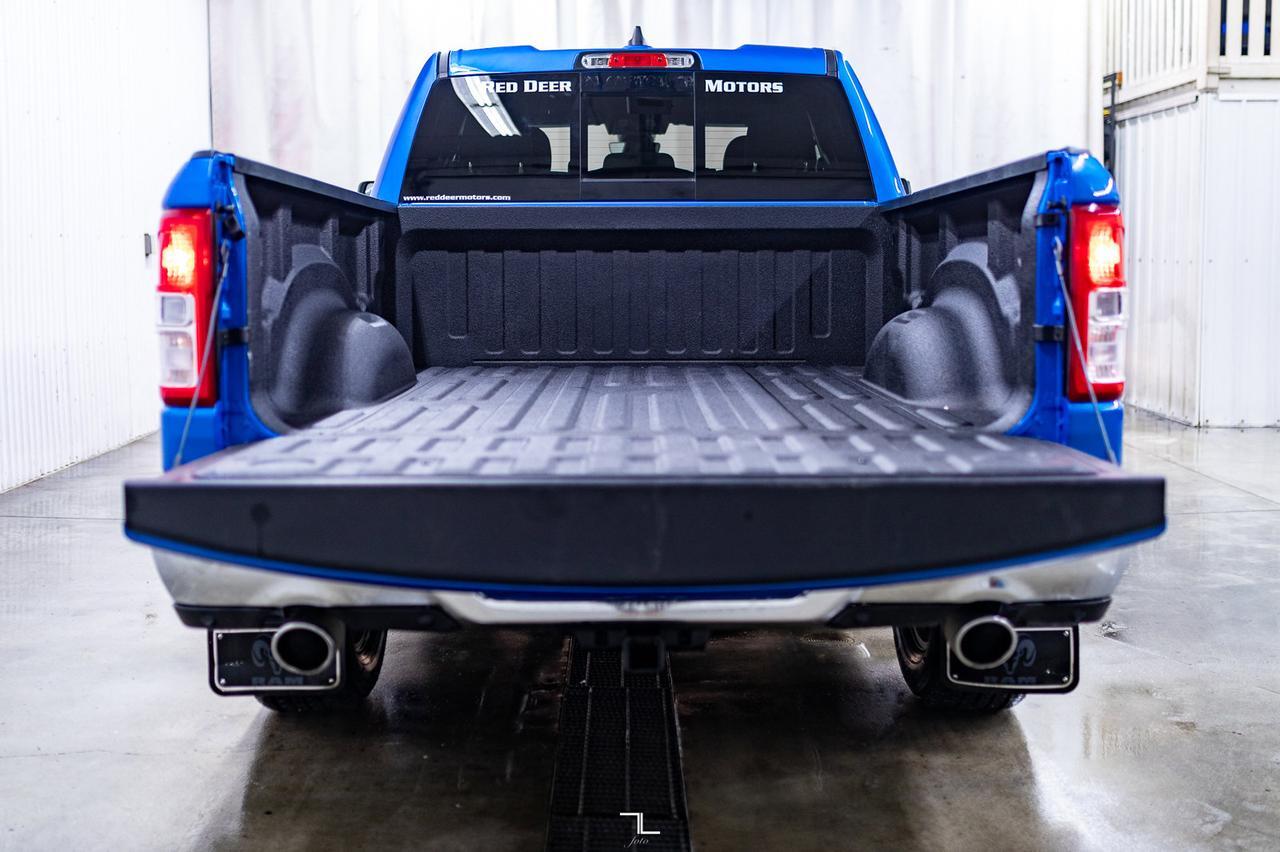 2022 Ram 1500 4x4 Quad Cab Big Horn BCam Red Deer AB