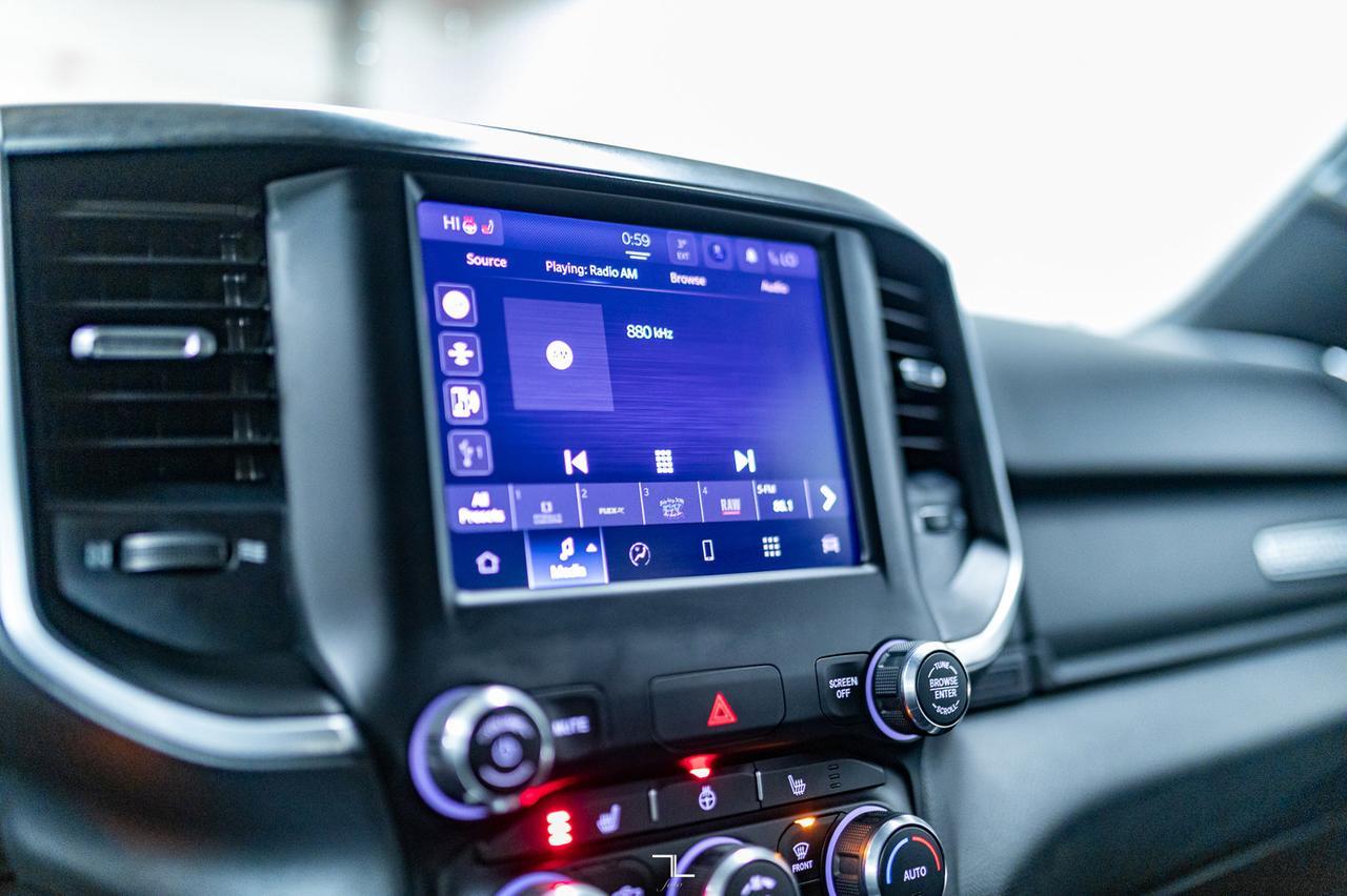 2022 Ram 1500 4x4 Quad Cab Big Horn BCam Red Deer AB