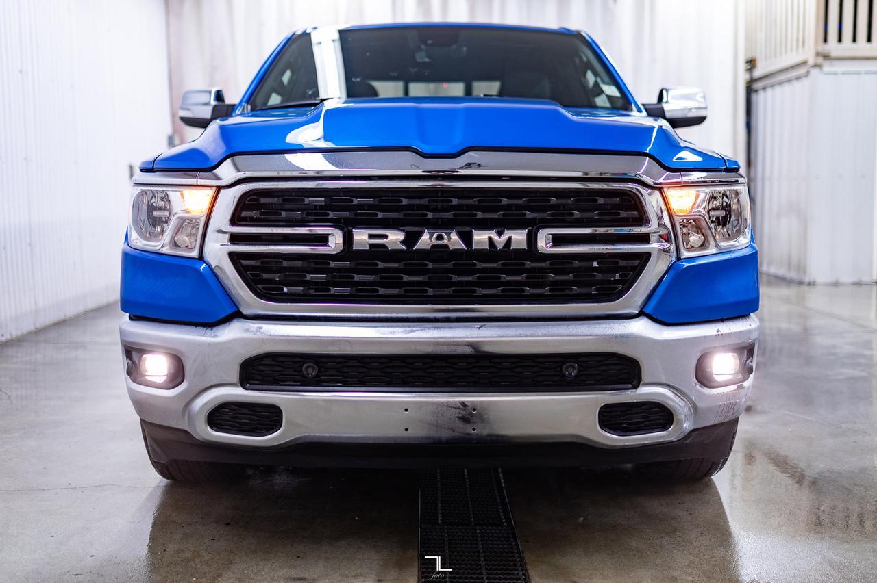 2022 Ram 1500 4x4 Quad Cab Big Horn BCam Red Deer AB