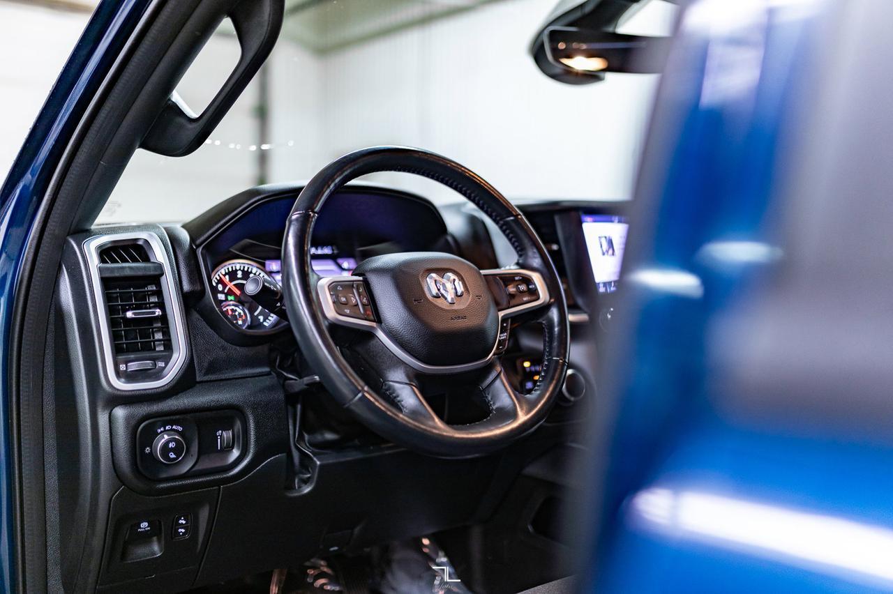 2022 Ram 1500 4x4 Quad Cab Big Horn BCam Red Deer AB