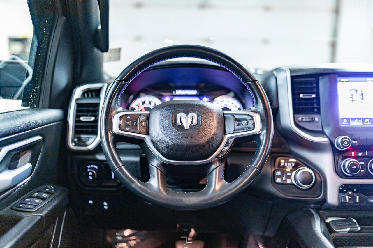 2022 Ram 1500 4x4 Quad Cab Big Horn BCam Red Deer AB