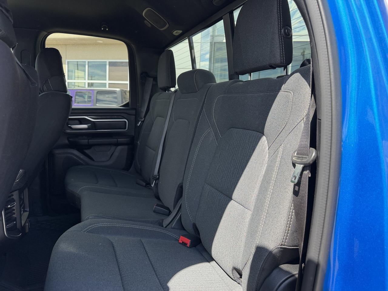2022 Ram 1500 Big Horn 4x4 | HEMI V8 | Hydro Blue Pearl | Cloth Seats | Alpine Audio | Remote Start | NAV Redwater AB