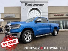 2022 RAM 1500 Big Horn Crew Cab 4x4 Hemi V8 Hydro Blue Pearl Cloth Seats Alpine Audio