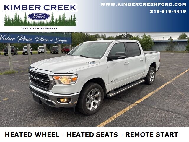 Used 2022 RAM Ram 1500 Pickup Big Horn/Lone Star with VIN 1C6RRFFG1NN384957 for sale in Pine River, Minnesota