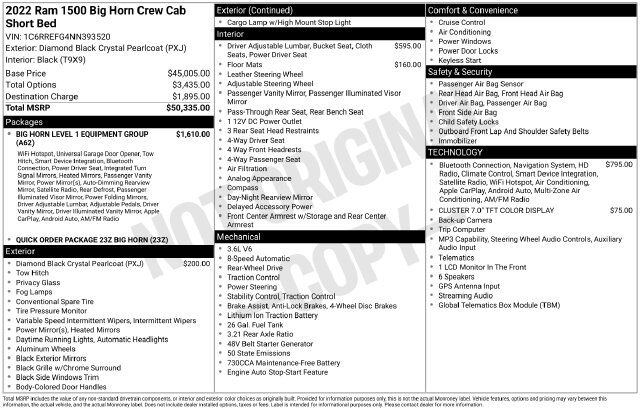 2022 Ram 1500 Big Horn/Lone Star Raleigh NC