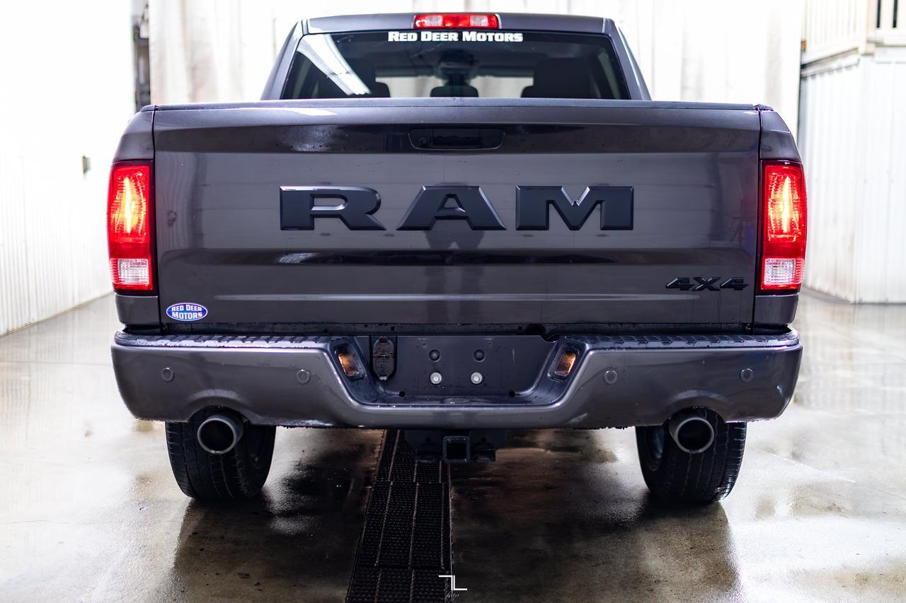 2022 Ram 1500 Classic 4x4 Crew Cab Express Night Edition PSeat BCam Red Deer AB