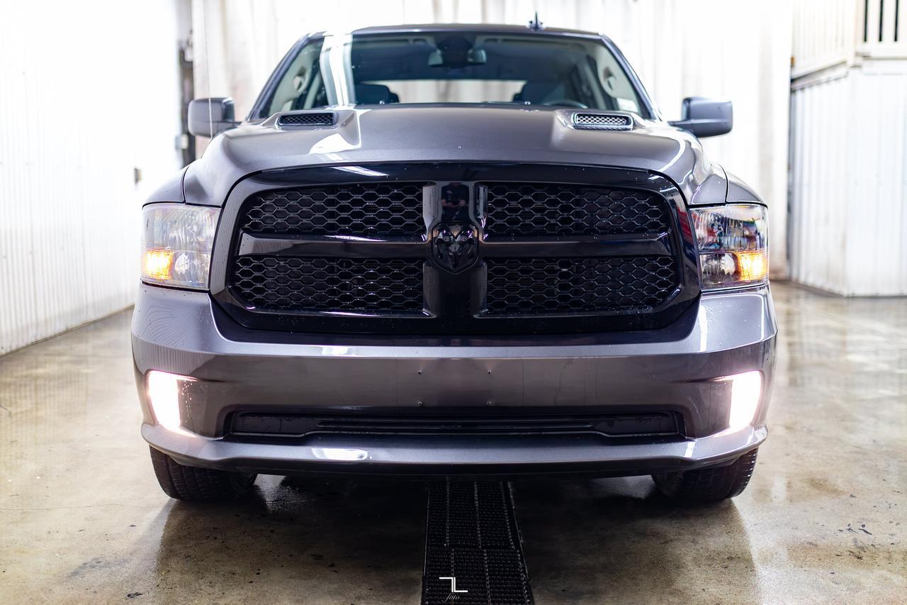 2022 Ram 1500 Classic 4x4 Crew Cab Express Night Edition PSeat BCam Red Deer AB