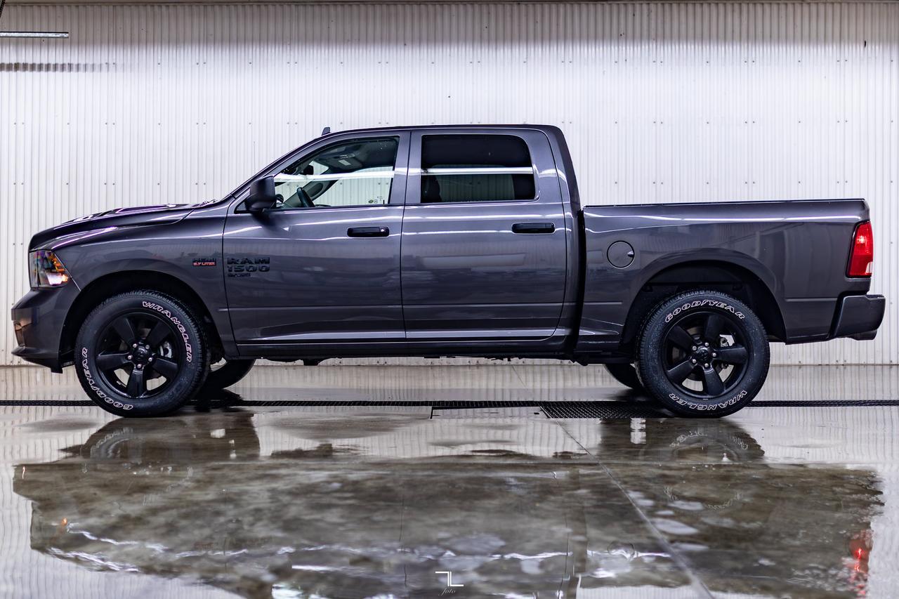 2022 Ram 1500 Classic 4x4 Crew Cab Express Night Edition PSeat BCam Red Deer AB