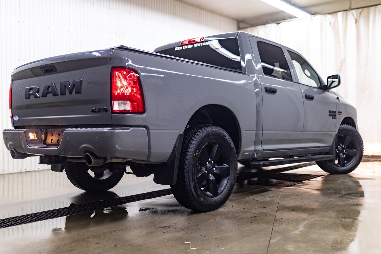 2022 Ram 1500 Classic 4x4 Crew Cab Express PSeat BCam Red Deer AB