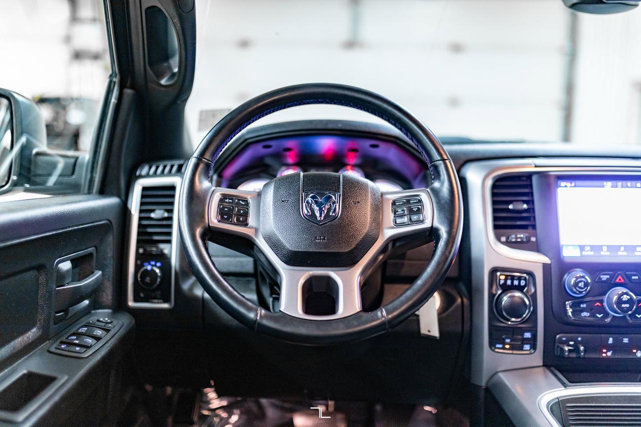 2022 Ram 1500 Classic 4x4 Crew Cab Express PSeat BCam Red Deer AB