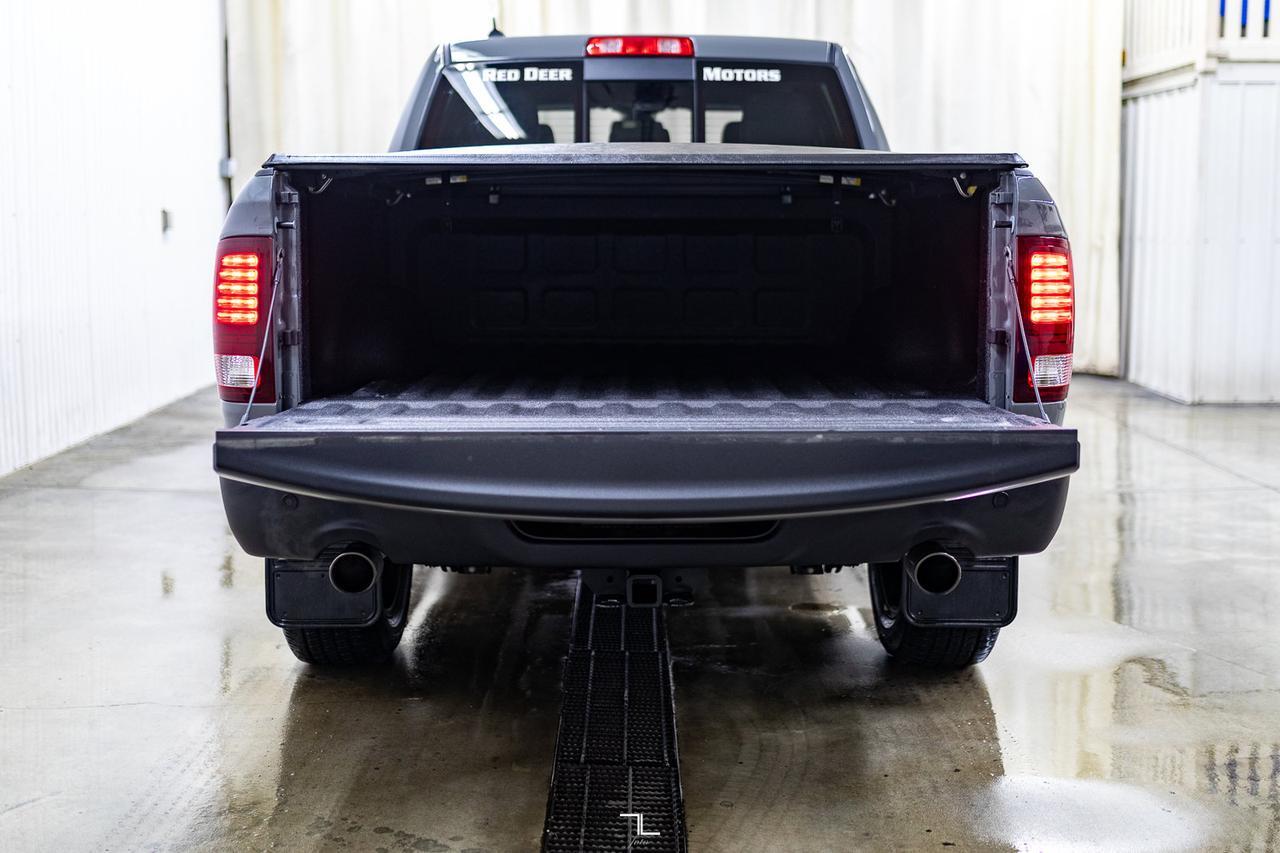 2022 Ram 1500 Classic 4x4 Crew Cab Warlock Leather Nav BCam Red Deer AB