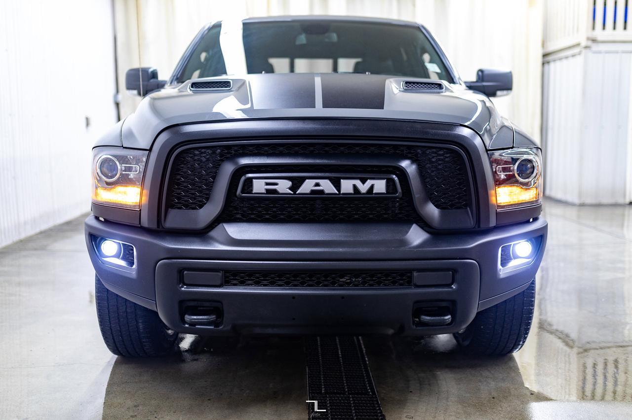 2022 Ram 1500 Classic 4x4 Crew Cab Warlock Leather Nav BCam Red Deer AB