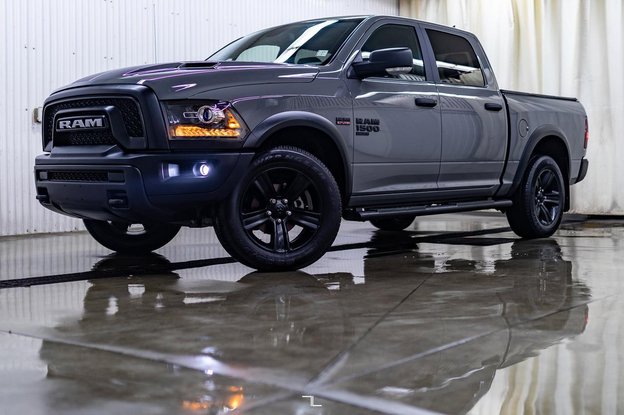 2022 Ram 1500 Classic 4x4 Crew Cab Warlock Leather Nav BCam Red Deer AB