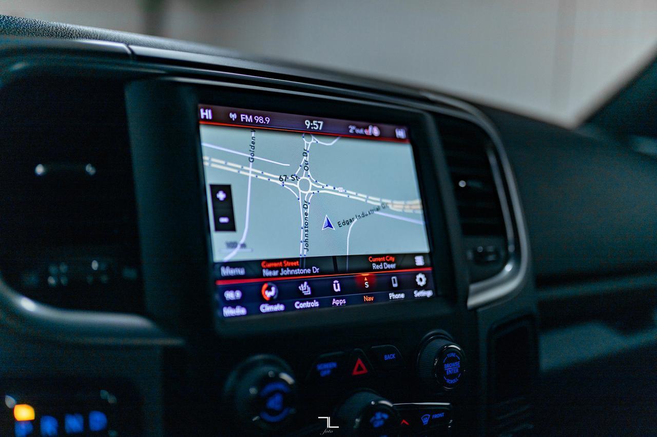 2022 Ram 1500 Classic 4x4 Crew Cab Warlock Leather Nav BCam Red Deer AB