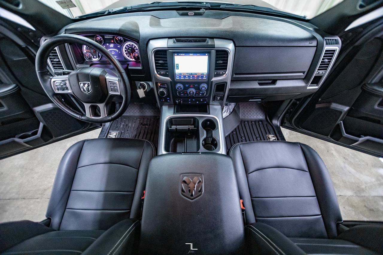 2022 Ram 1500 Classic 4x4 Crew Cab Warlock Leather Nav BCam Red Deer AB