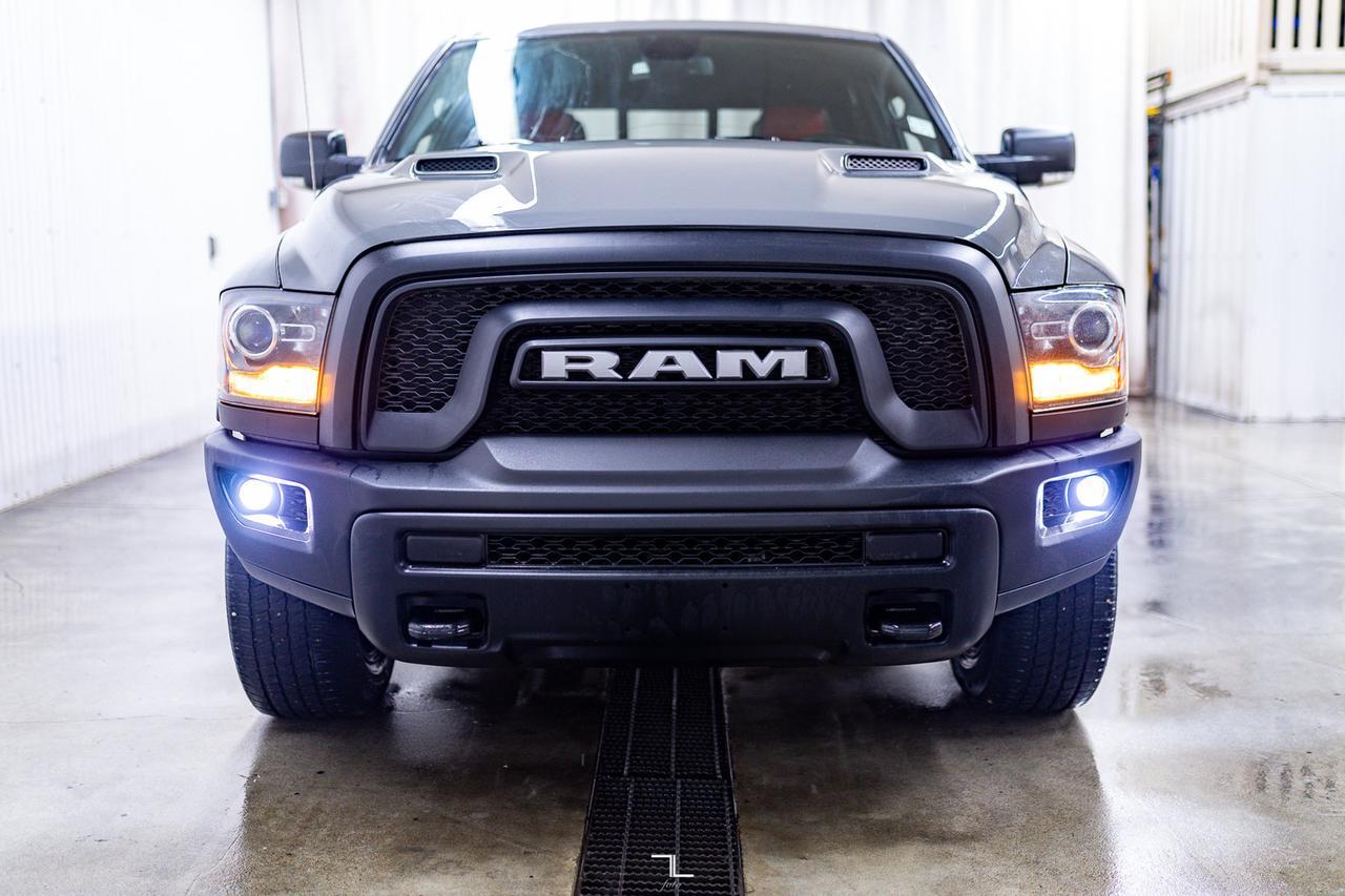 2022 Ram 1500 Classic 4x4 Crew Cab Warlock Leather Nav BCam Red Deer AB