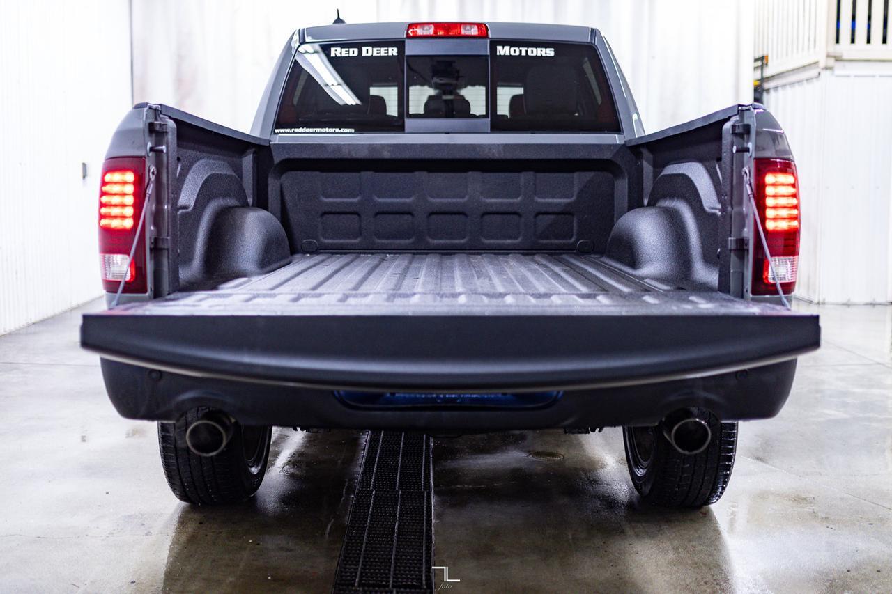 2022 Ram 1500 Classic 4x4 Crew Cab Warlock Leather Nav BCam Red Deer AB