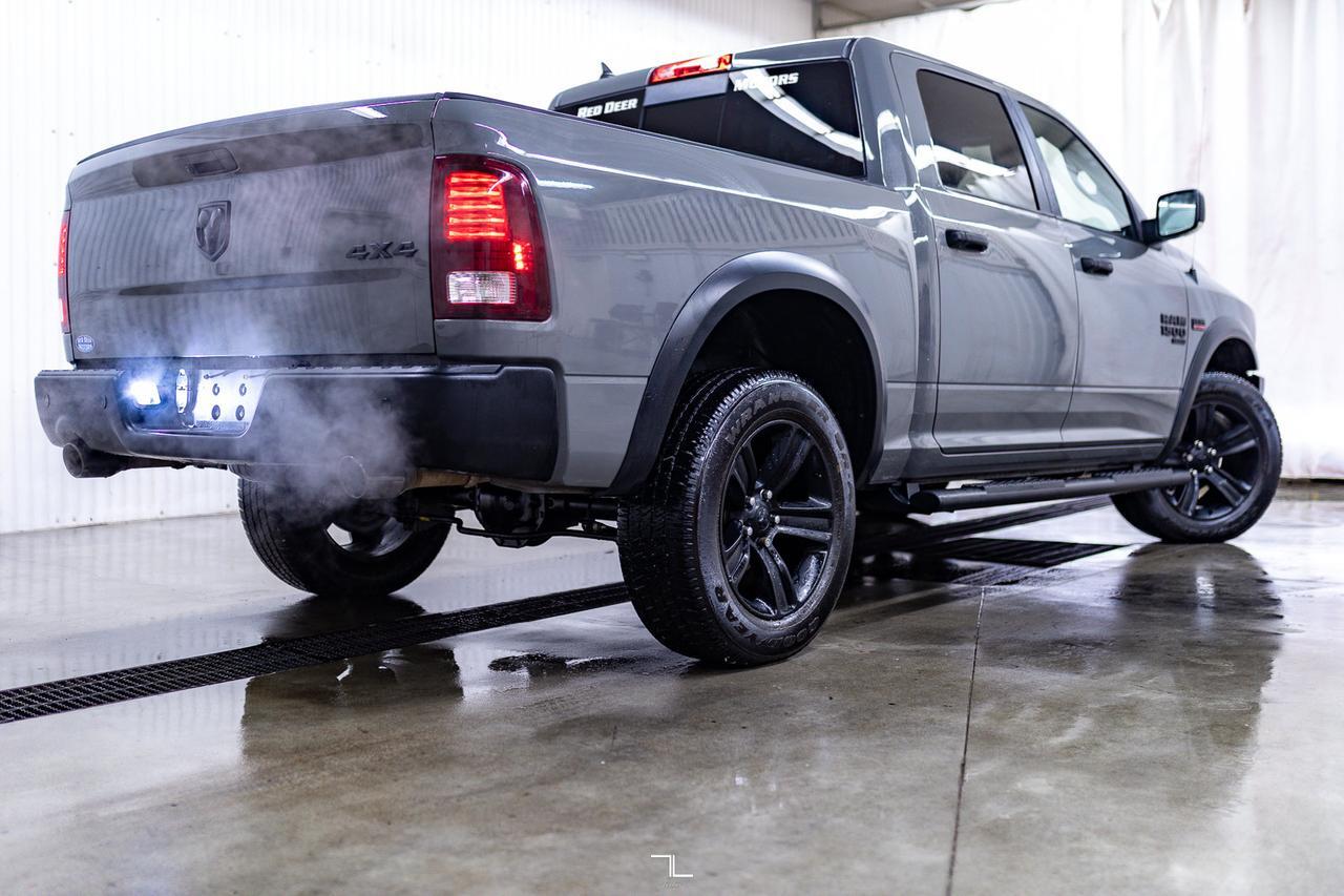 2022 Ram 1500 Classic 4x4 Crew Cab Warlock Leather Nav BCam Red Deer AB