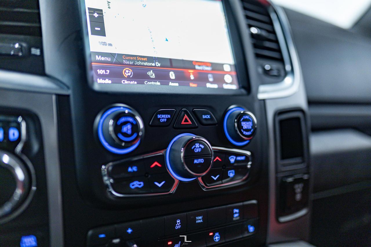 2022 Ram 1500 Classic 4x4 Crew Cab Warlock Leather Nav BCam Red Deer AB