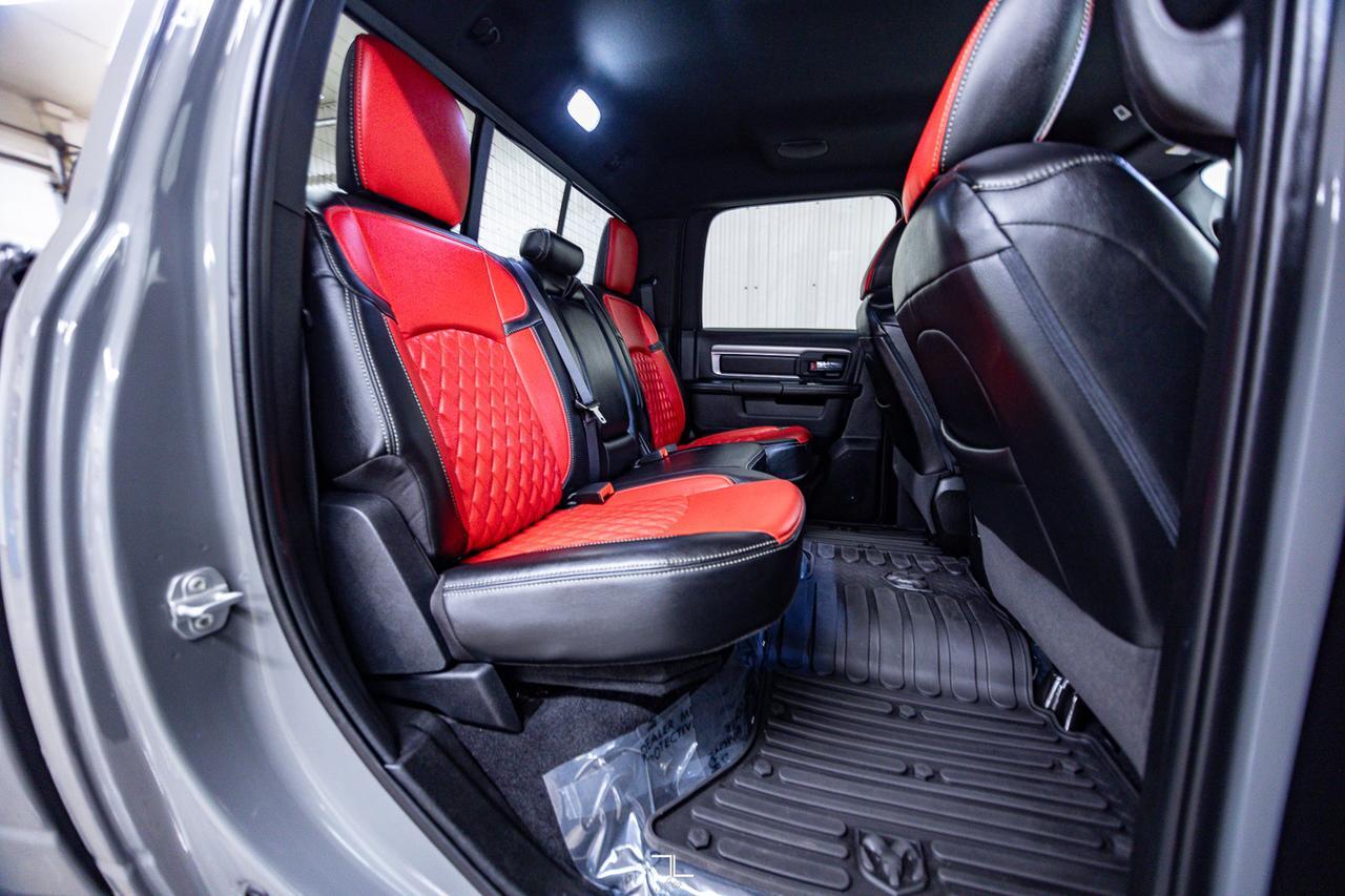 2022 Ram 1500 Classic 4x4 Crew Cab Warlock Leather Nav BCam Red Deer AB