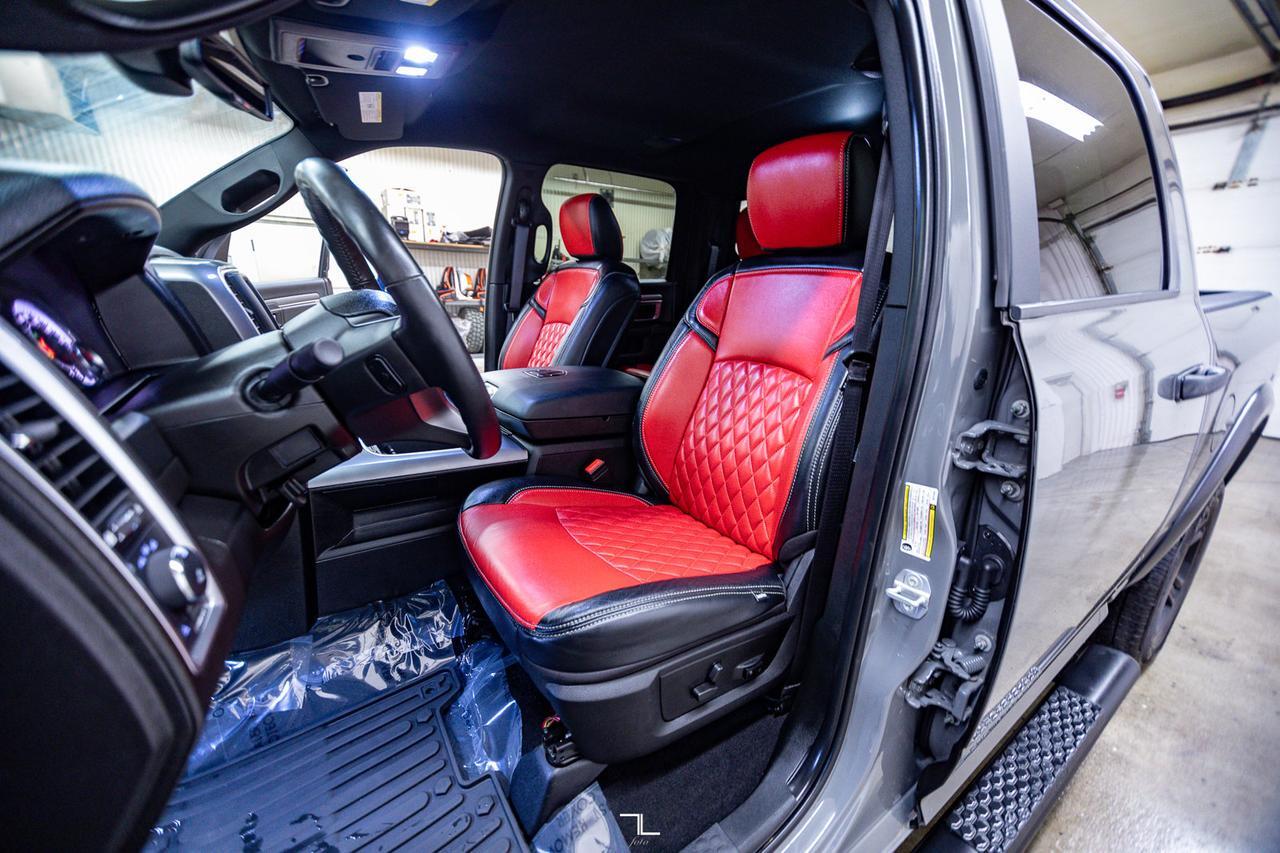 2022 Ram 1500 Classic 4x4 Crew Cab Warlock Leather Nav BCam Red Deer AB