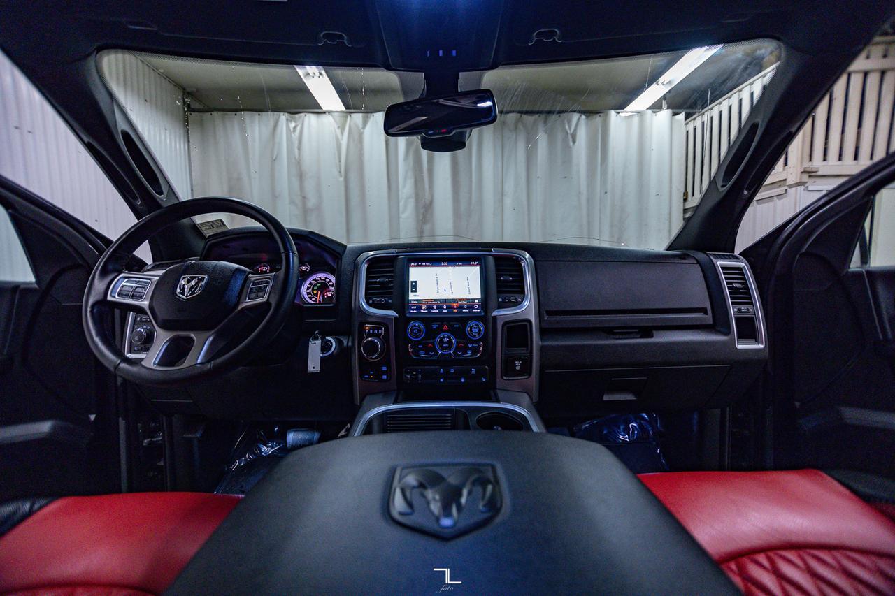 2022 Ram 1500 Classic 4x4 Crew Cab Warlock Leather Nav BCam Red Deer AB