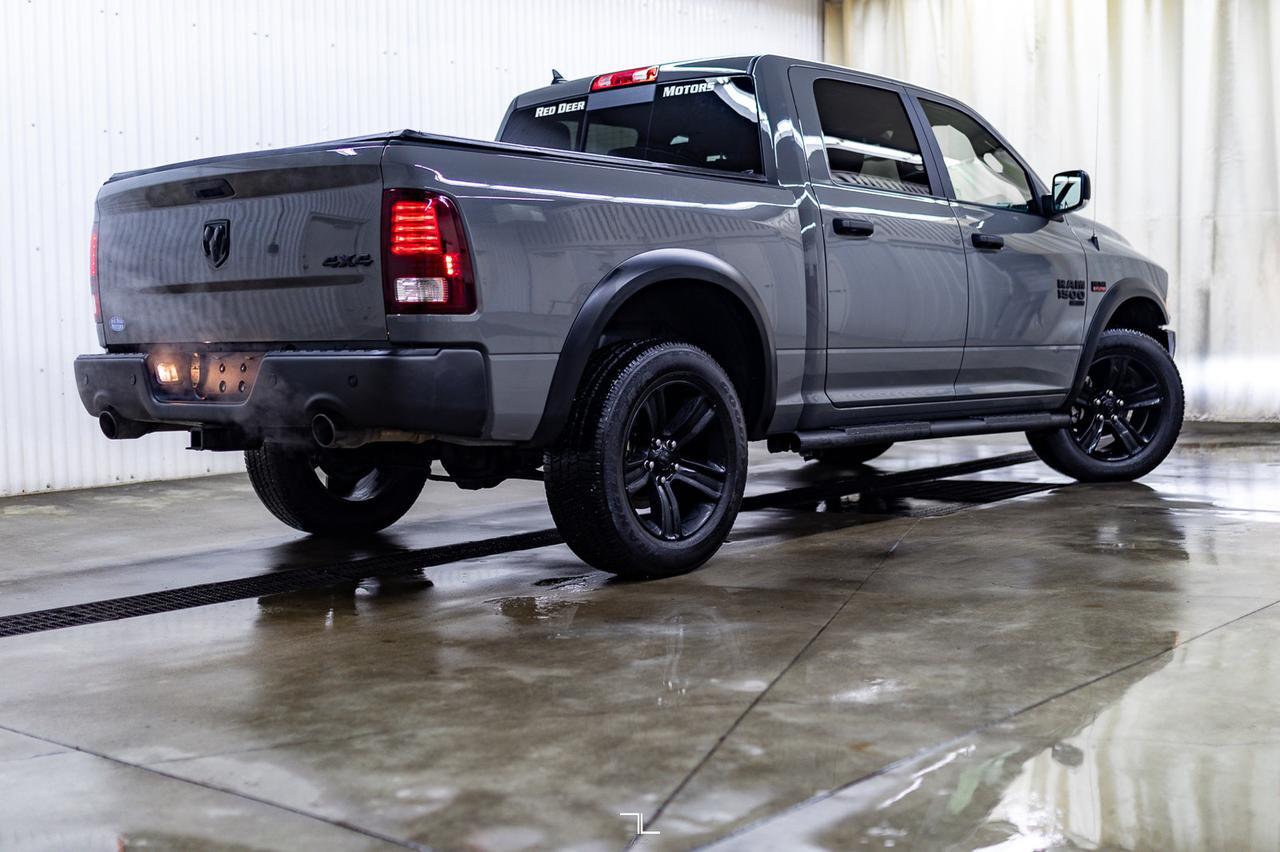 2022 Ram 1500 Classic 4x4 Crew Cab Warlock Nav BCam Red Deer AB