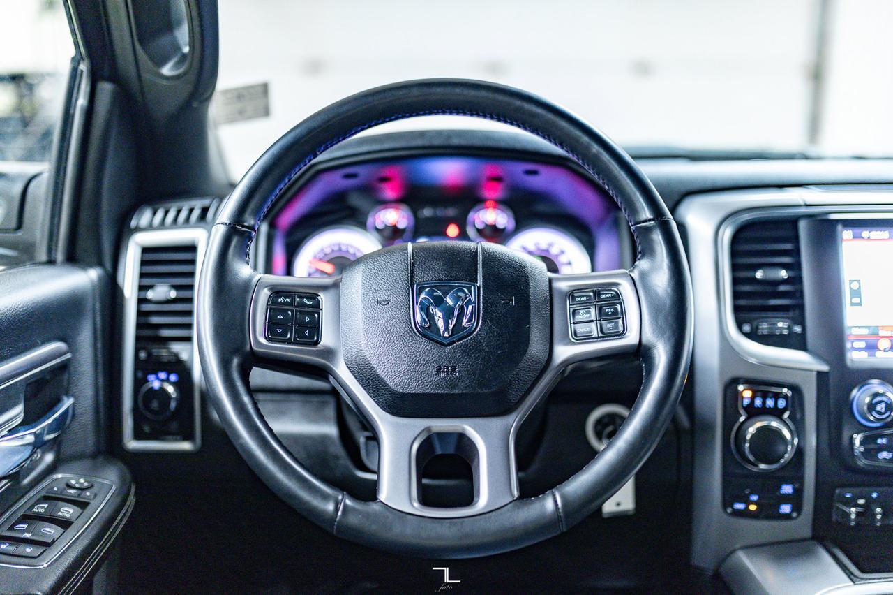 2022 Ram 1500 Classic 4x4 Crew Cab Warlock Nav BCam Red Deer AB