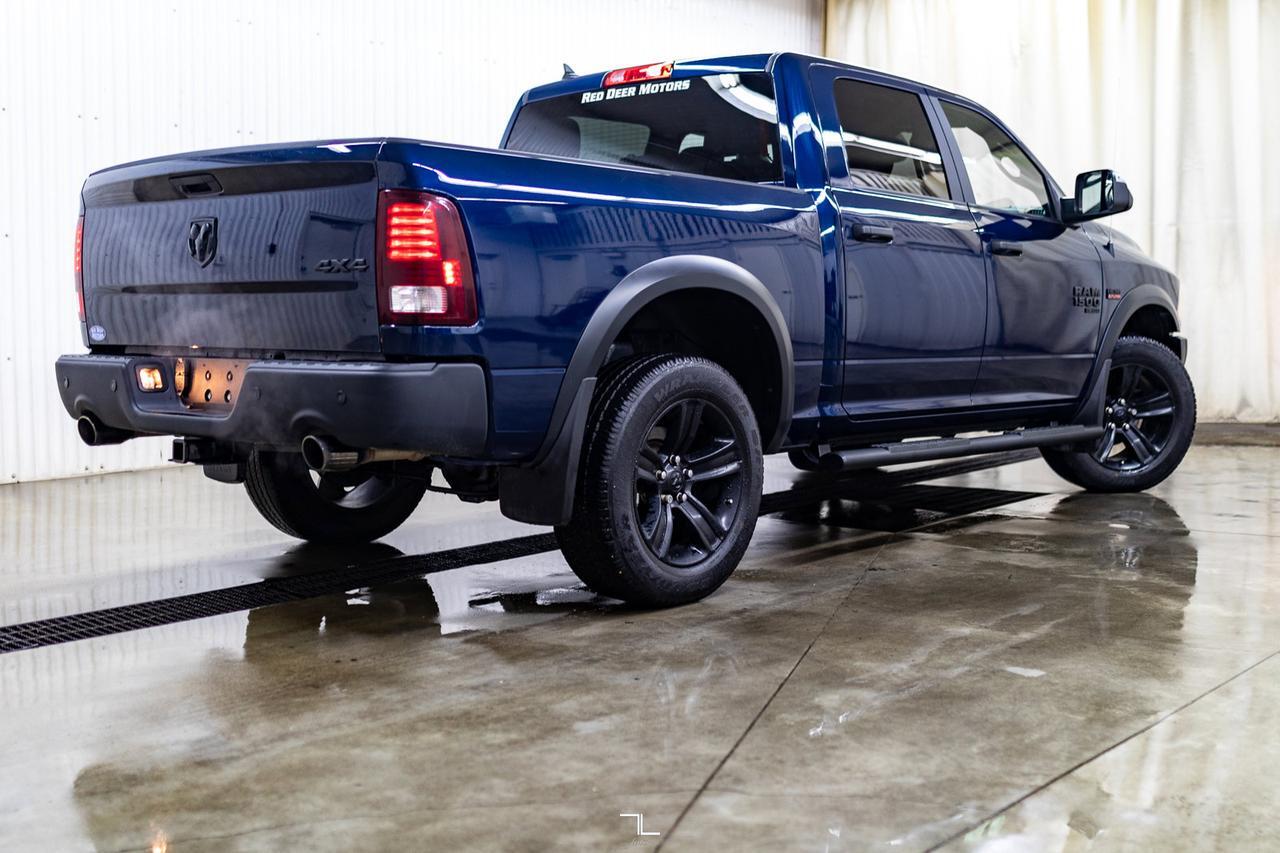 2022 Ram 1500 Classic 4x4 Crew Cab Warlock Nav BCam Red Deer AB