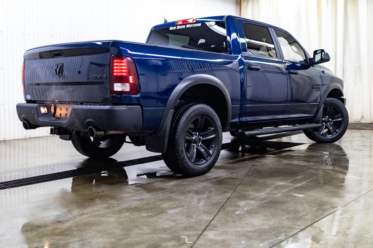 2022 Ram 1500 Classic 4x4 Crew Cab Warlock Nav BCam Red Deer AB