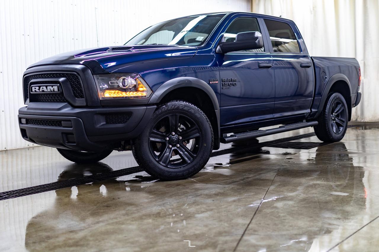2022 Ram 1500 Classic 4x4 Crew Cab Warlock Nav BCam Red Deer AB