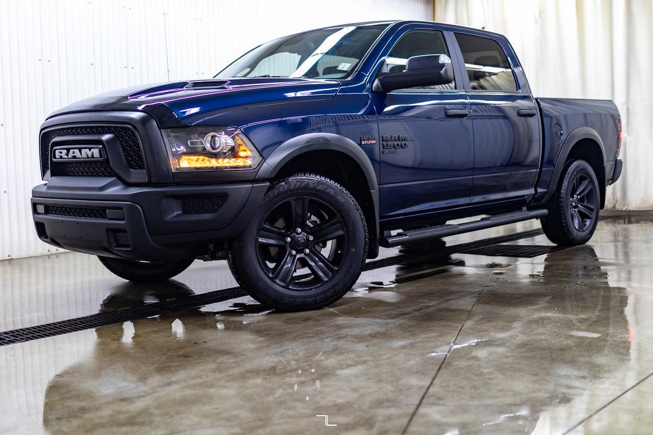 2022 Ram 1500 Classic 4x4 Crew Cab Warlock Nav BCam Red Deer AB