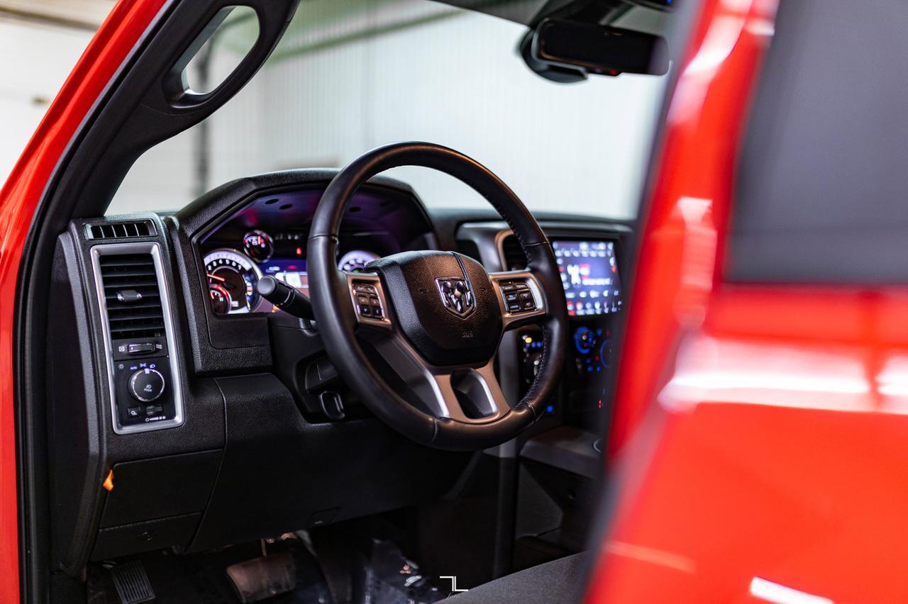 2022 Ram 1500 Classic 4x4 Crew Cab Warlock Nav BCam Red Deer AB