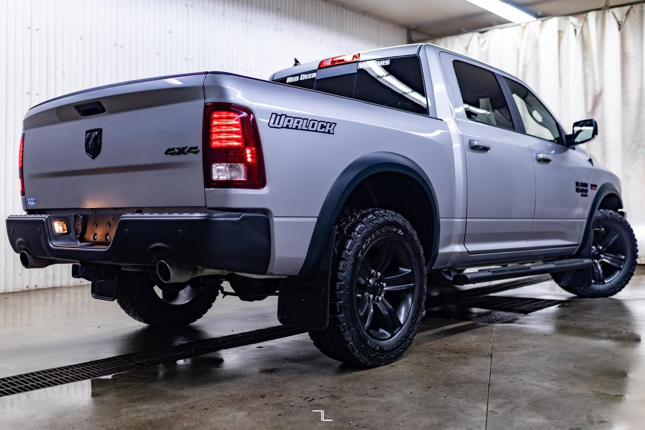 2022 Ram 1500 Classic 4x4 Crew Cab Warlock PSeat BCam Red Deer AB