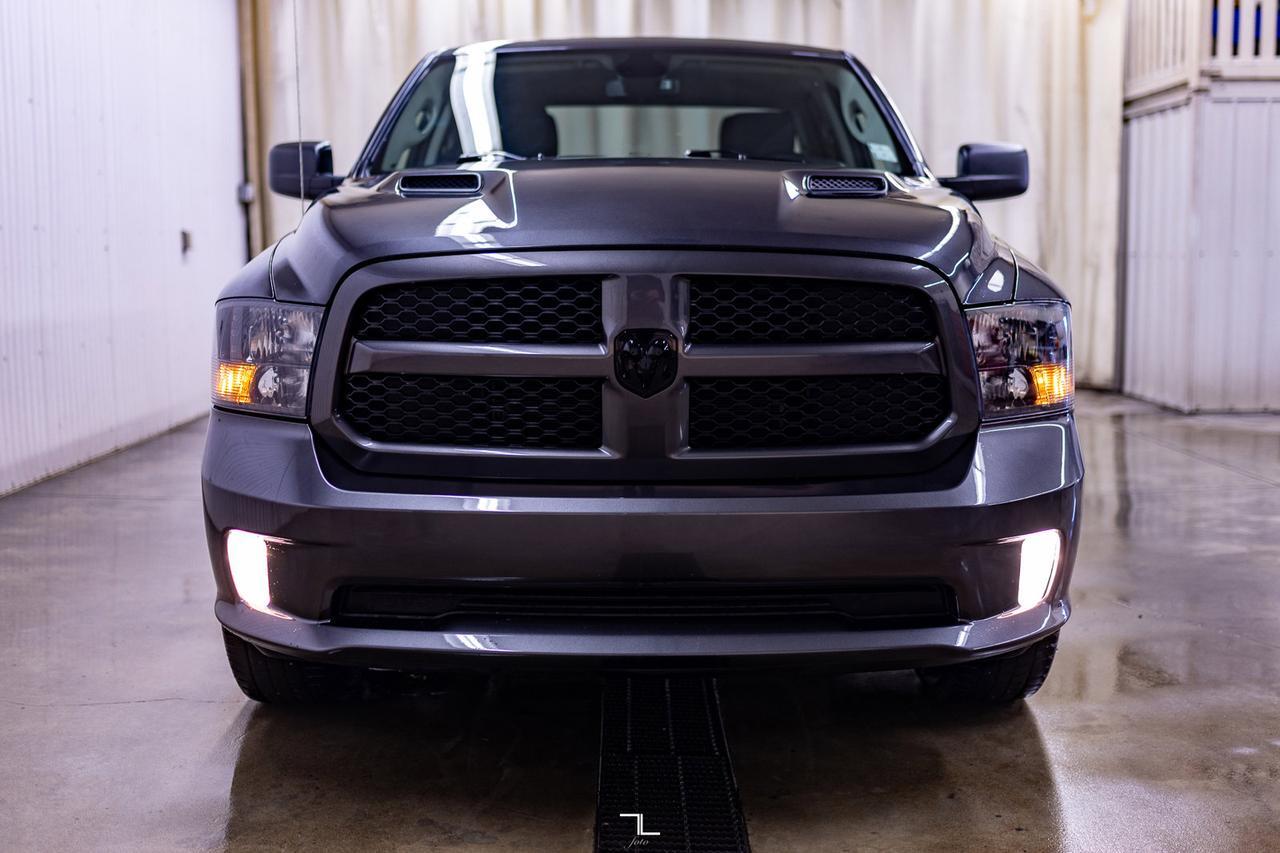 2022 Ram 1500 Classic 4x4 Quad Cab Express PSeat BCam Red Deer AB