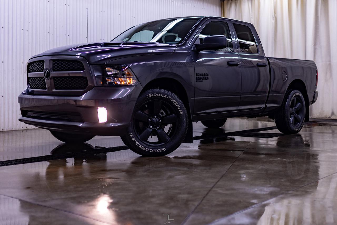 2022 Ram 1500 Classic 4x4 Quad Cab Express PSeat BCam Red Deer AB