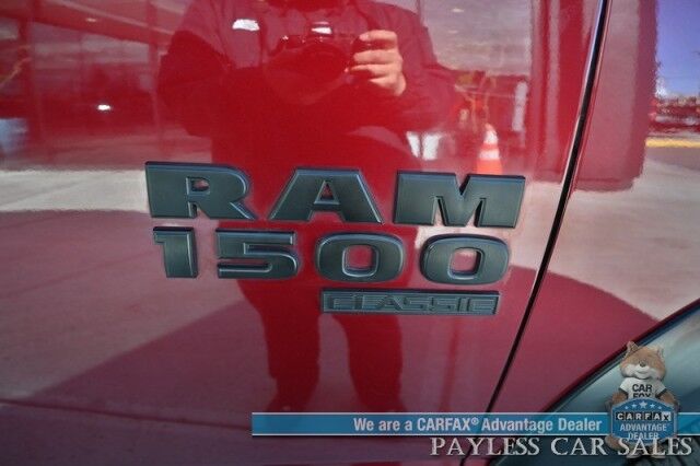 2022 Ram 1500 Classic SLT / 4X4 / Warlock Pkg / Crew Cab / Seats 6 / Power Mirrors, Windows & Locks / Bluetooth / Backup Camera / Cruise Control / Keyless Entry / Aluminum Wheels / Block Heater / 23 MPG / 1-Owner Anchorage AK