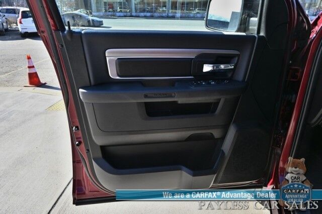 2022 Ram 1500 Classic SLT / 4X4 / Warlock Pkg / Crew Cab / Seats 6 / Power Mirrors, Windows & Locks / Bluetooth / Backup Camera / Cruise Control / Keyless Entry / Aluminum Wheels / Block Heater / 23 MPG / 1-Owner Anchorage AK