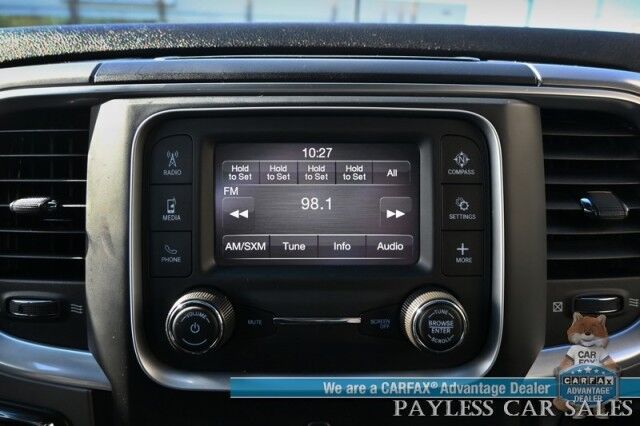 2022 Ram 1500 Classic SLT / 4X4 / Warlock Pkg / Crew Cab / Seats 6 / Power Mirrors, Windows & Locks / Bluetooth / Backup Camera / Cruise Control / Keyless Entry / Aluminum Wheels / Block Heater / 23 MPG / 1-Owner Anchorage AK