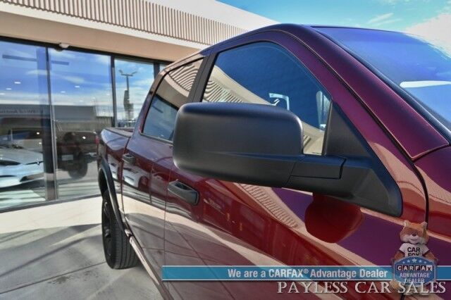 2022 Ram 1500 Classic SLT / 4X4 / Warlock Pkg / Crew Cab / Seats 6 / Power Mirrors, Windows & Locks / Bluetooth / Backup Camera / Cruise Control / Keyless Entry / Aluminum Wheels / Block Heater / 23 MPG / 1-Owner Anchorage AK