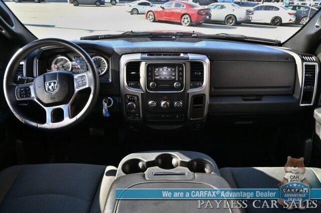 2022 Ram 1500 Classic SLT / 4X4 / Warlock Pkg / Crew Cab / Seats 6 / Power Mirrors, Windows & Locks / Bluetooth / Backup Camera / Cruise Control / Keyless Entry / Aluminum Wheels / Block Heater / 23 MPG / 1-Owner Anchorage AK